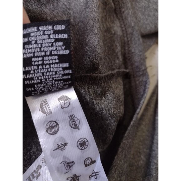 UNK San Antonio Spurs Mens Silky Tshirt Size M Gray Basketball NBA Stretch - Picture 6 of 7